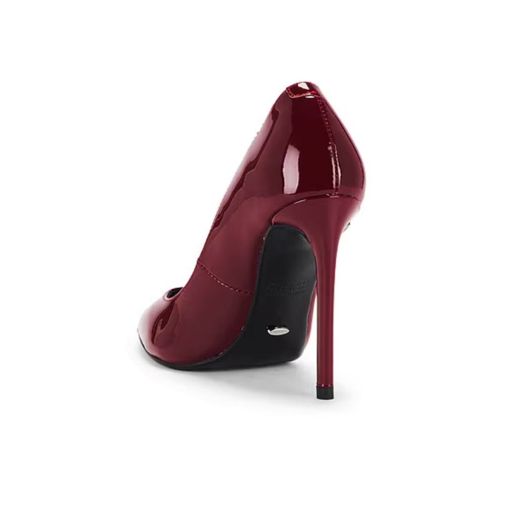 Burgundy pumps - Picture 4 of 11